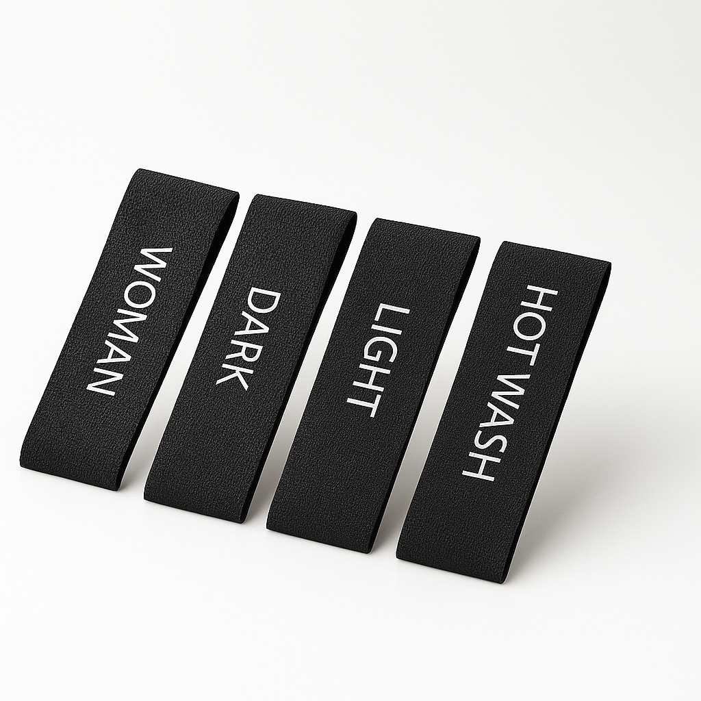 4x Laundry Sorting Labels