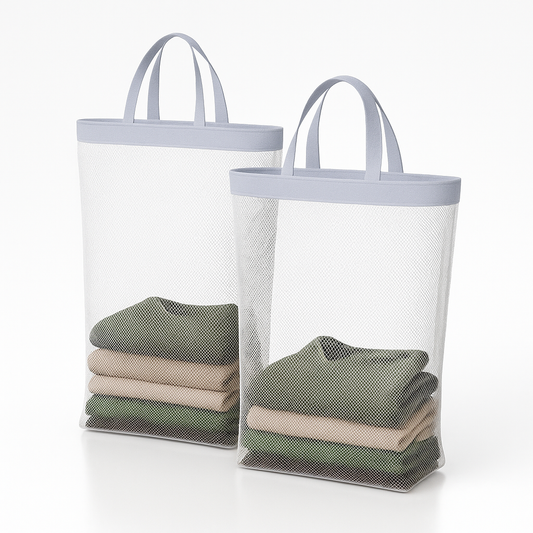 2x Detachable Laundry Bags